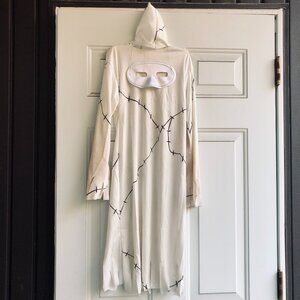 Cool Ghoul Ghost Costume (Rubie's) - Size Small (3-4y) | Headpiece & Hooded Robe